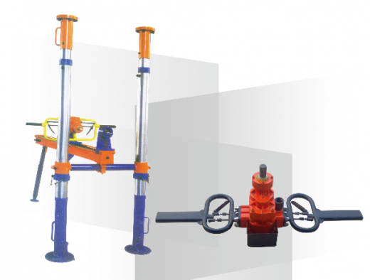 氣動(dòng)架柱式鉆機(jī) 氣動(dòng)架柱式鉆機(jī)